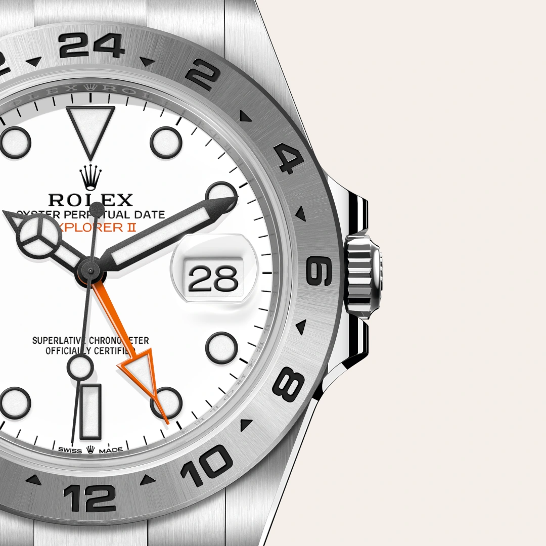 Rolex explorer in Acciaio Oystersteel, M226570-0001 Abate 1920