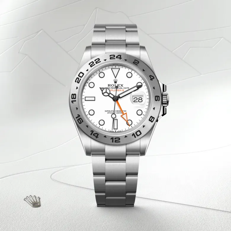 Rolex explorer in Acciaio Oystersteel, M226570-0001 Abate 1920