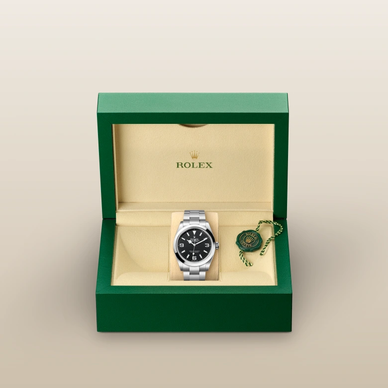 Rolex explorer in Acciaio Oystersteel, M224270-0001 Abate 1920