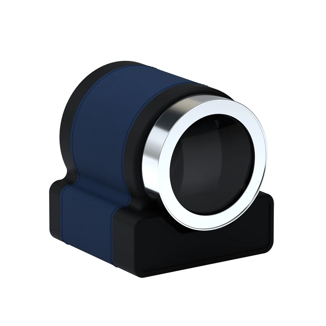 rotor-one-blue-chrome-watchwinder-side-view